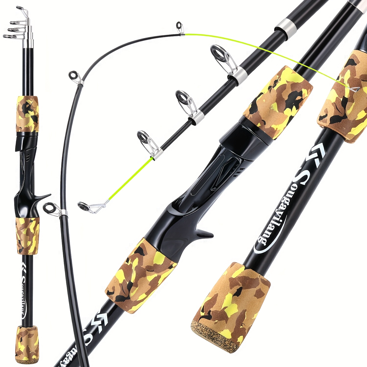 bow rod fishing pole Summit Silver Reel (Mount not included) down design has what you need to hit the water and start stickn Bow Fishing Pole | eBay