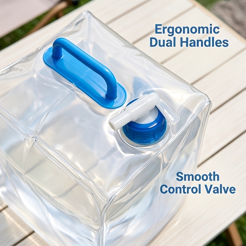 20L Portable Collapsible Water Bag with Cleaning Brush