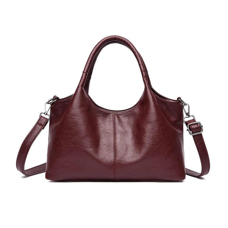TEMU Lightweight And Compact Women's Shoulder Bag, Fashionable Gift Practical Travel Women's Small Handbag, Vintage High-quality Women', Casual And