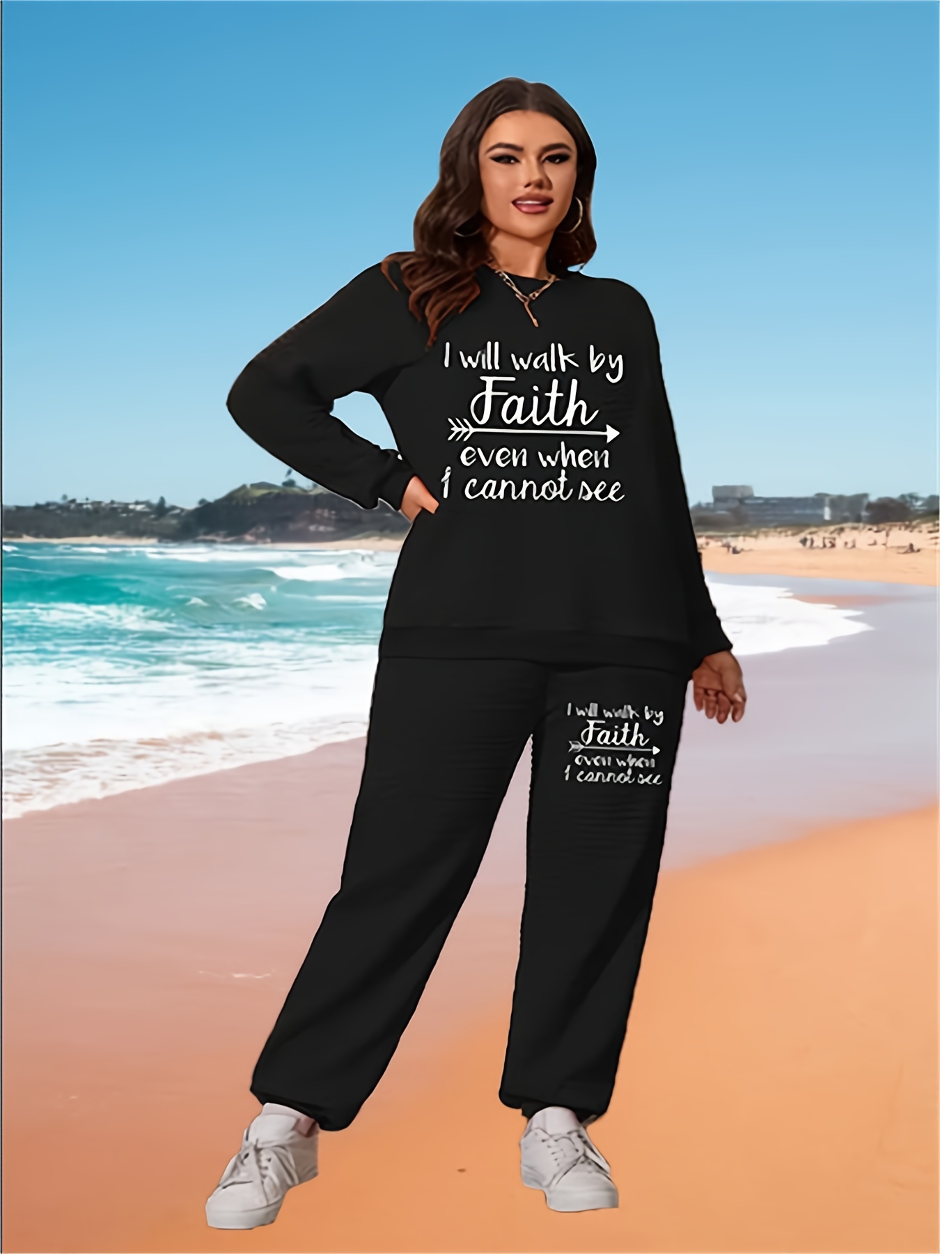 womens plus size sweatsuit 2pcs outfits summer short sleeve wide