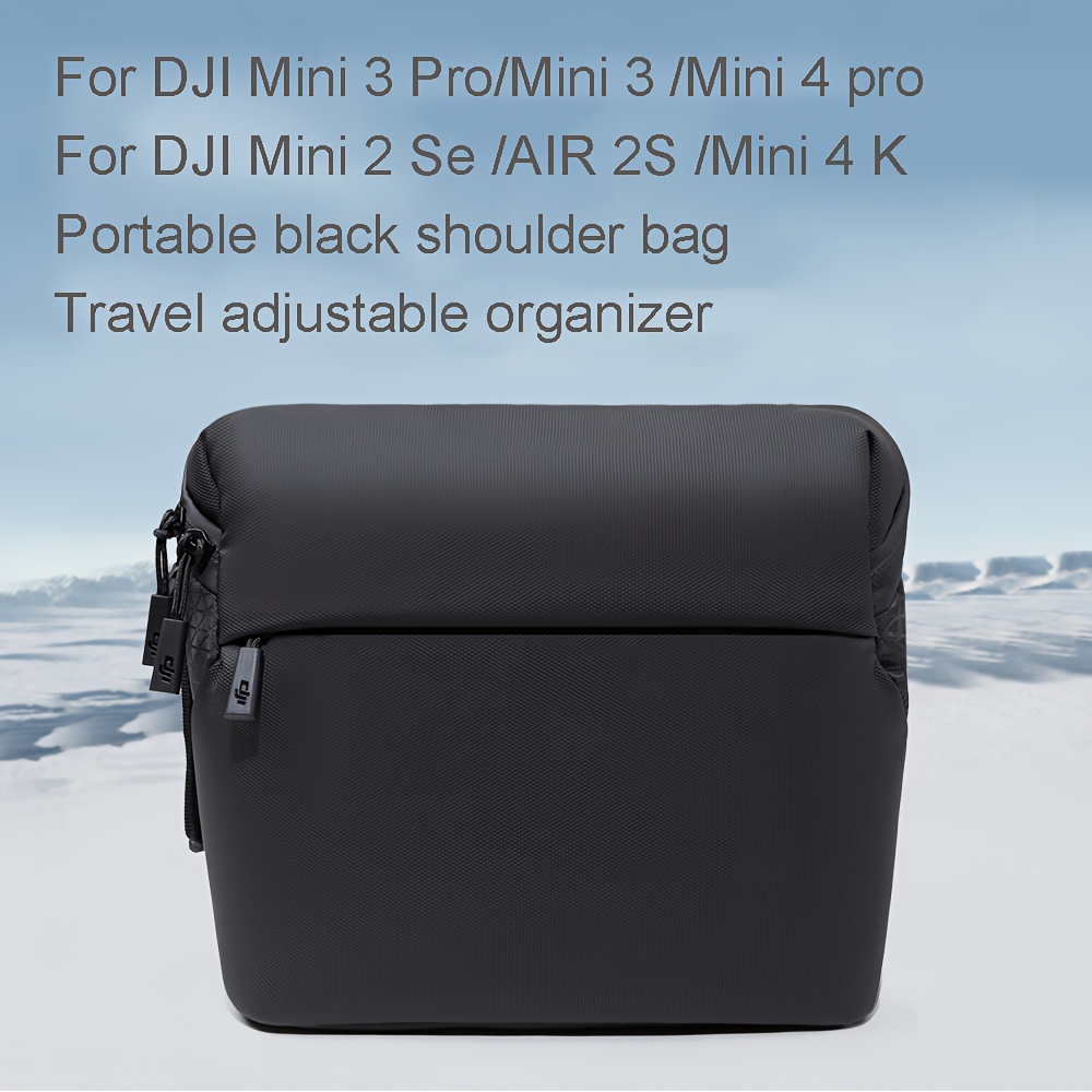 

Series Camera Bag, Polyamide Shoulder Strap Backpack, Universal Storage Case For /mini 3/air 2s/mini 4 Pro/mini 4 K/, Portable Organizer With Adjustable Travel Strap