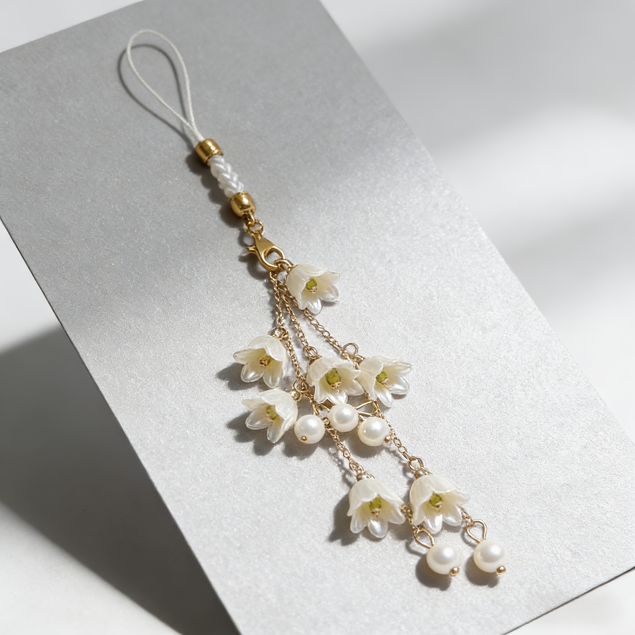 1pc Flower Phone Charm | Elegant And Delicate Mobile Accessory, Ideal Gift For