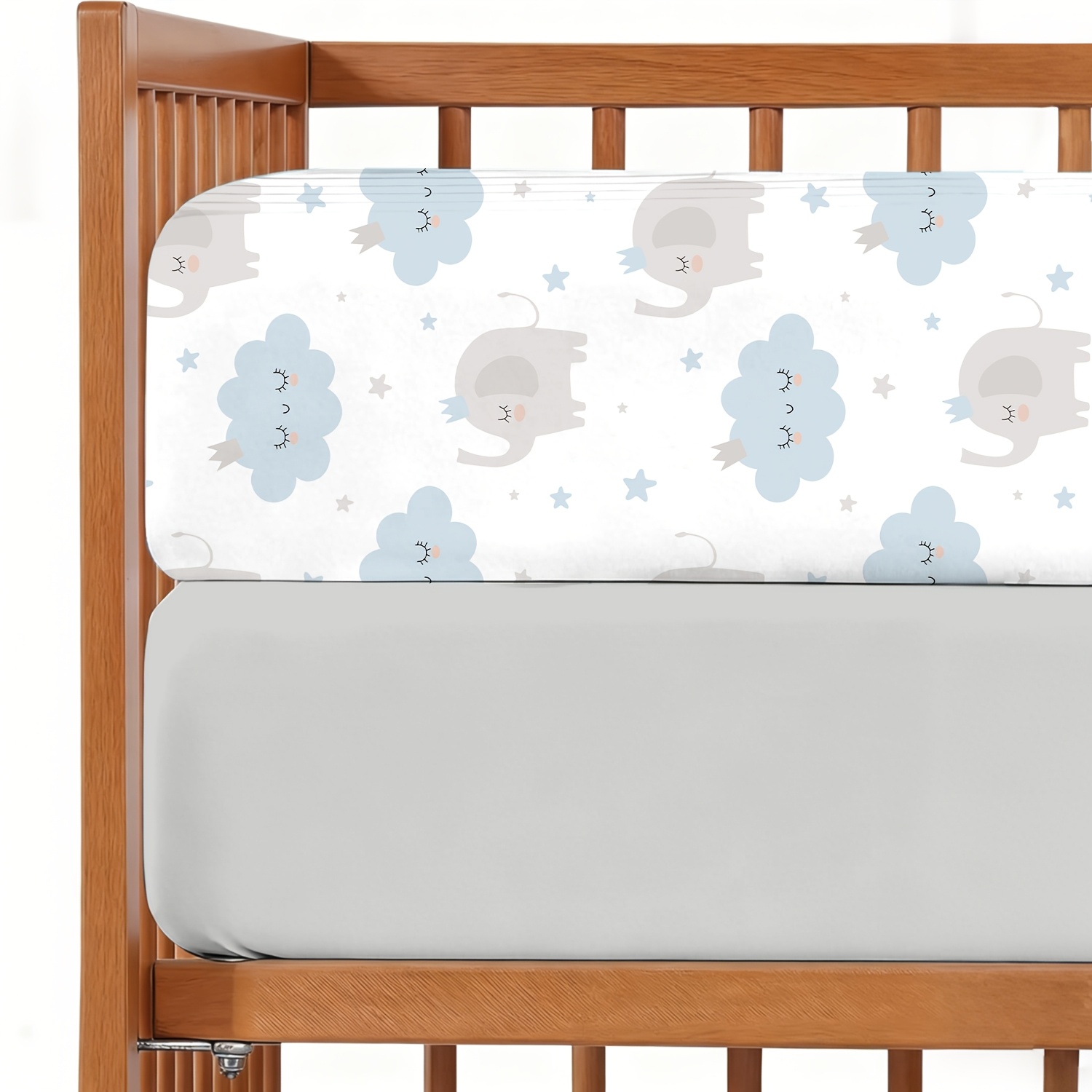 Standard 4-Pack Soft Microfiber Kids Fitted Sheets for Boys & Girls