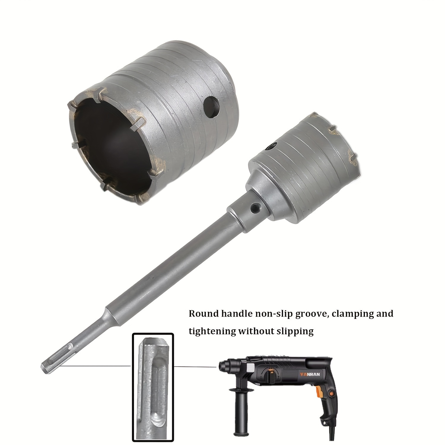 high carbon steel wall hole opener set drill bits concrete Temu - Main Image