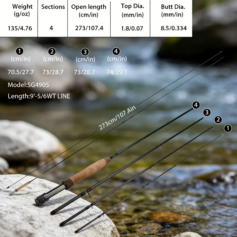 top 5 6 weight fly fishing rod 9 feet 4pcs fly rod suitable - Temu Bahrain top 5 6 weight fly fishing rod 9 feet 4pcs fly rod suitable - Temu Bahrain