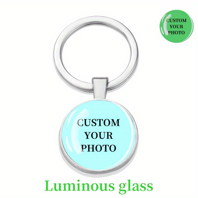 Create Your Own Unique Keychain with Photo Enclosed