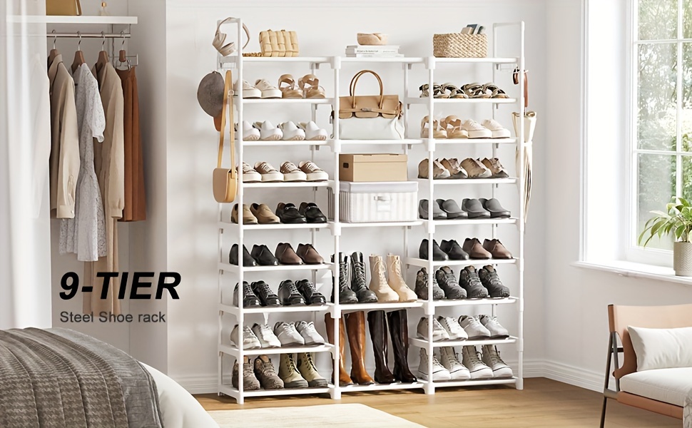 Mens shoe best sale rack for closet