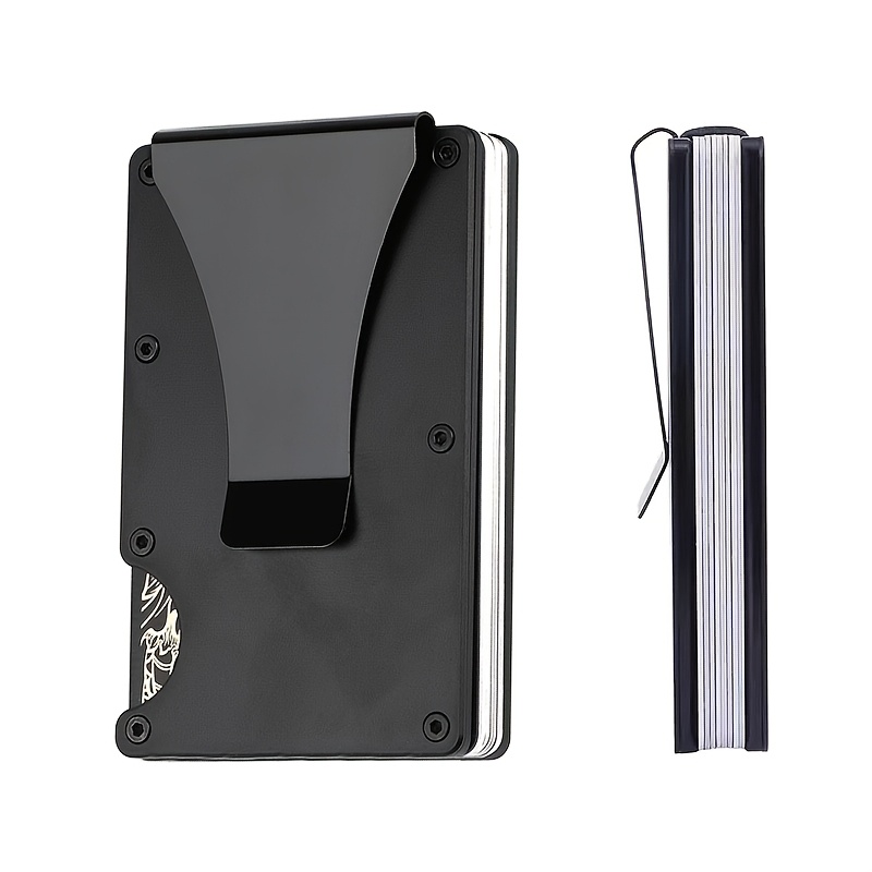 

Aluminum Wallet Credit Card Bag Anti-theft Brush Metal Card Sleeve