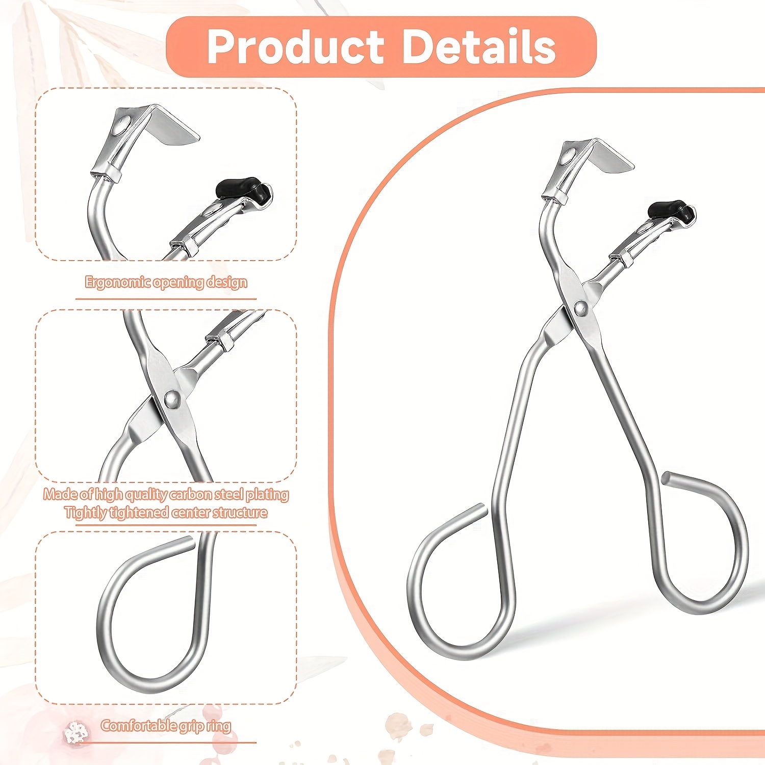 Precision Section Eyelash Curler for Inner Corners & Lower Lashes