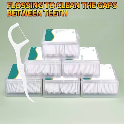 120pcs dental floss picks set deep cleaning portable disposable daily oral care travel friendly original sticks teeth cleaning tools dental floss for teeth