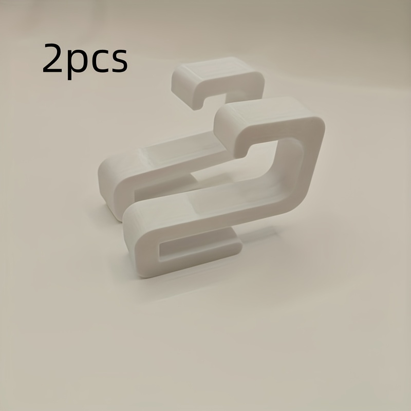 2pcs Heavy Duty Bathroom Hooks, No Drilling Required