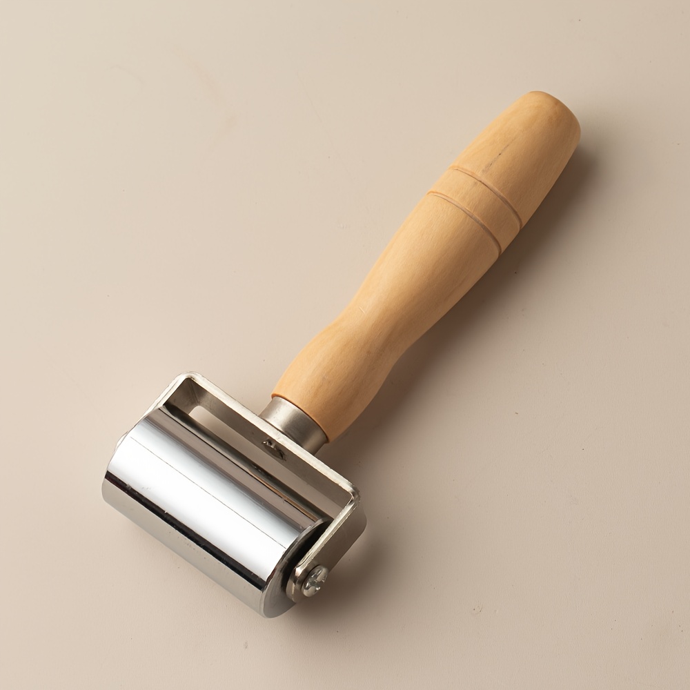 E-shop Leder Press , Nahtroller für Leder, Quilten Plattenwerkzeug, Lederkanten Creaser und Glätter, Lederkleber Laminierroller, für handgefertigte