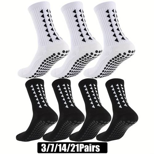 3 7 14 21 pairs non socks for teenager teenager football basketball baseball soccer cycling running hiking tennis skateboard professional athletic exercise socks with towel for teenager for teenager