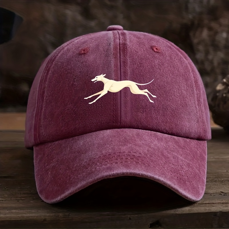 TEMU Casquette Vintage , Unisexe - Légère pour Extérieur avec Visière Réglable, Design Respirant à Six Panneaux, Casquette Toutes pour Voyage et