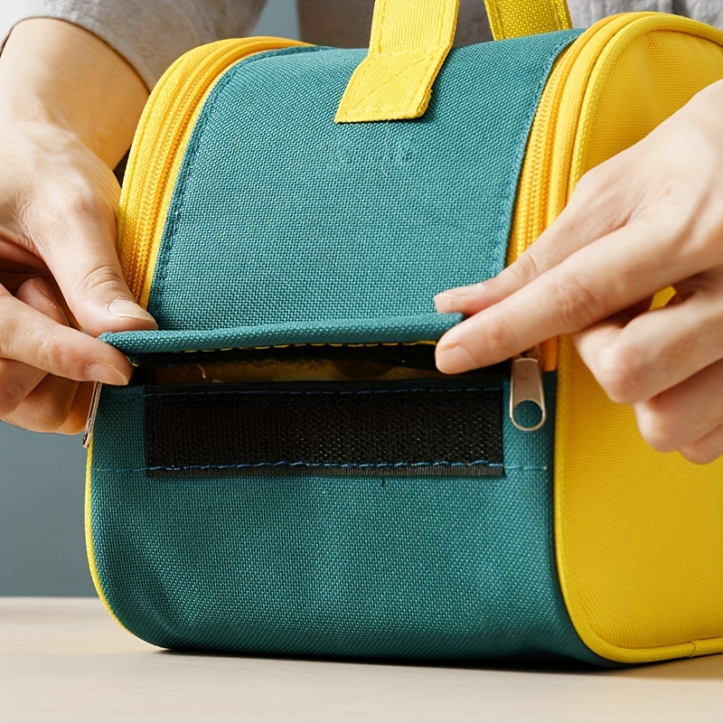 Boîte Repas Isotherme En Acier Inox 304 - 1200ml, Avec Cuillère Pliable Et Sac - Garde Au Chaud/froid 6-8h - Pour école, Bureau, Pique-nique