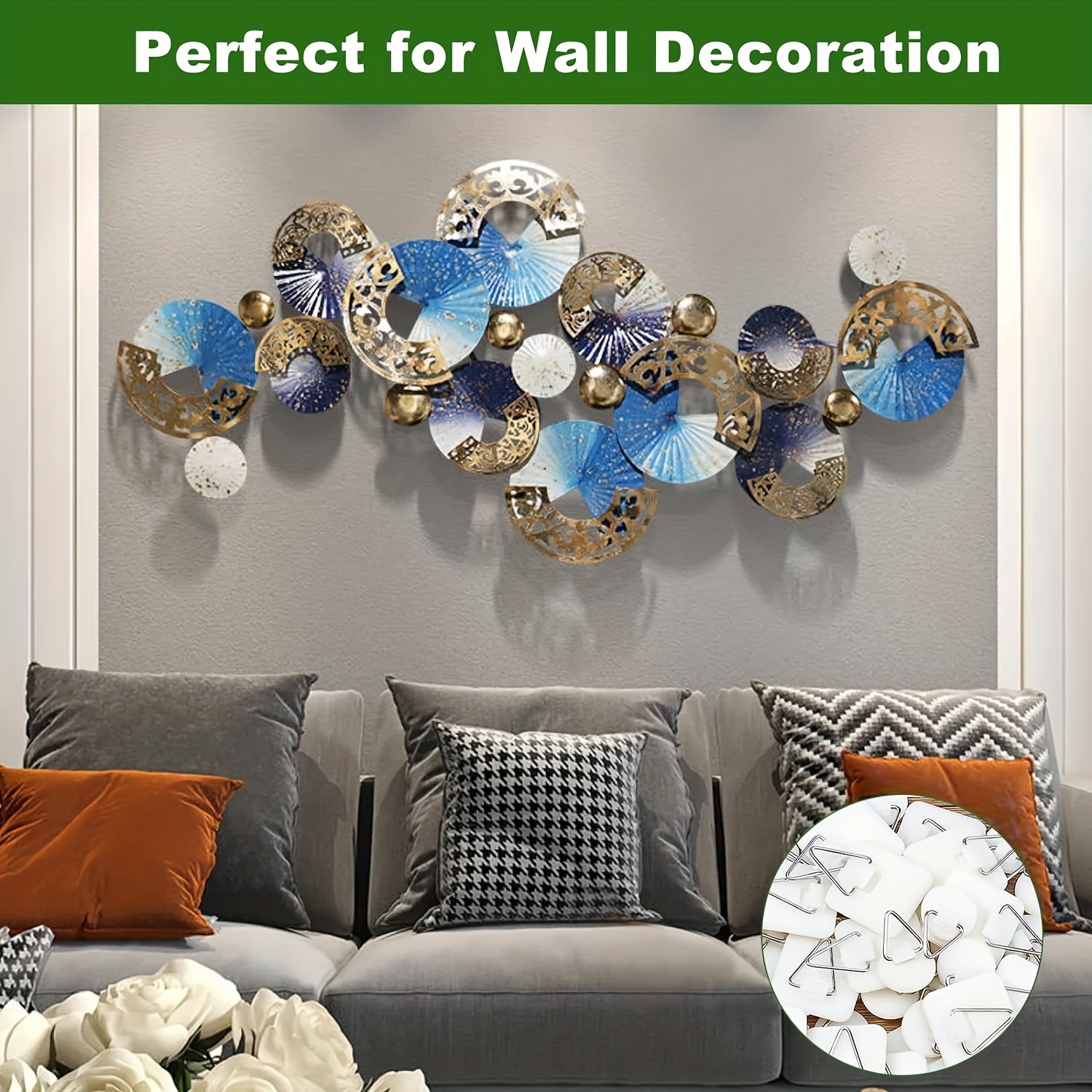 Self adhesive Picture Hooks Vertical Picture Hangers - Temu