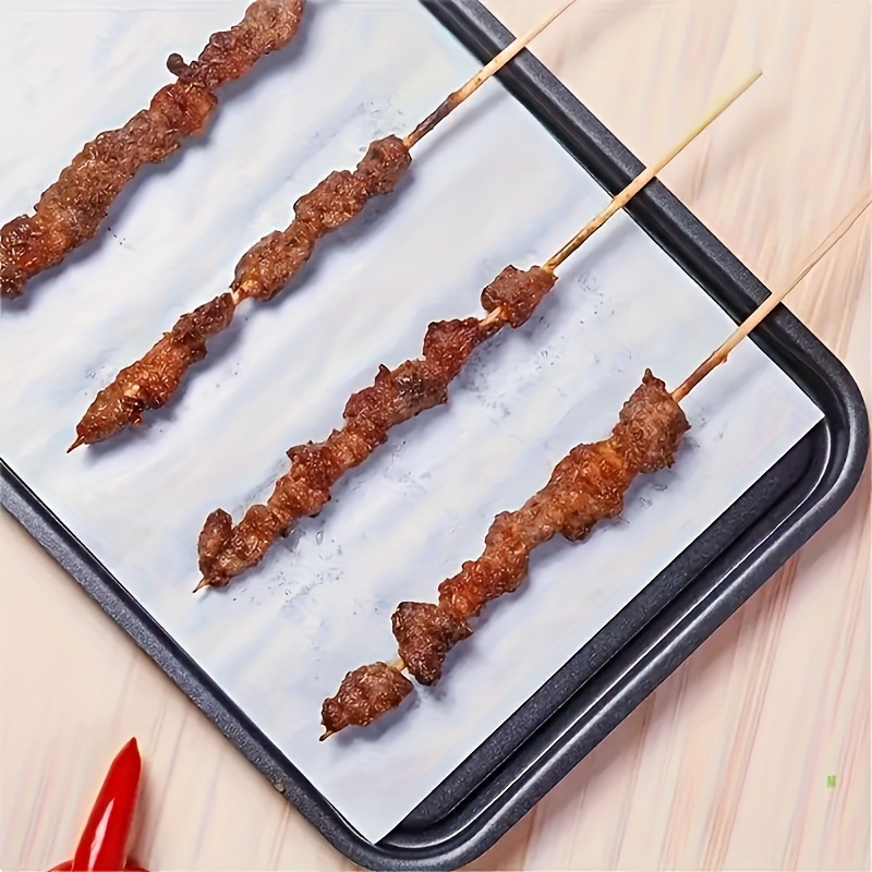 50 pack pre cut parchment paper baking sheets 9x13 inch unbleached non stick half sheet pan size for baking cooking grilling air fryer steaming deep fryer   home   enthusiasts Product details 5
