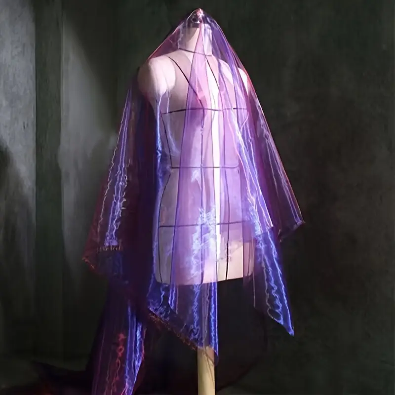 holographic sheer dress Jasz Couture 7636