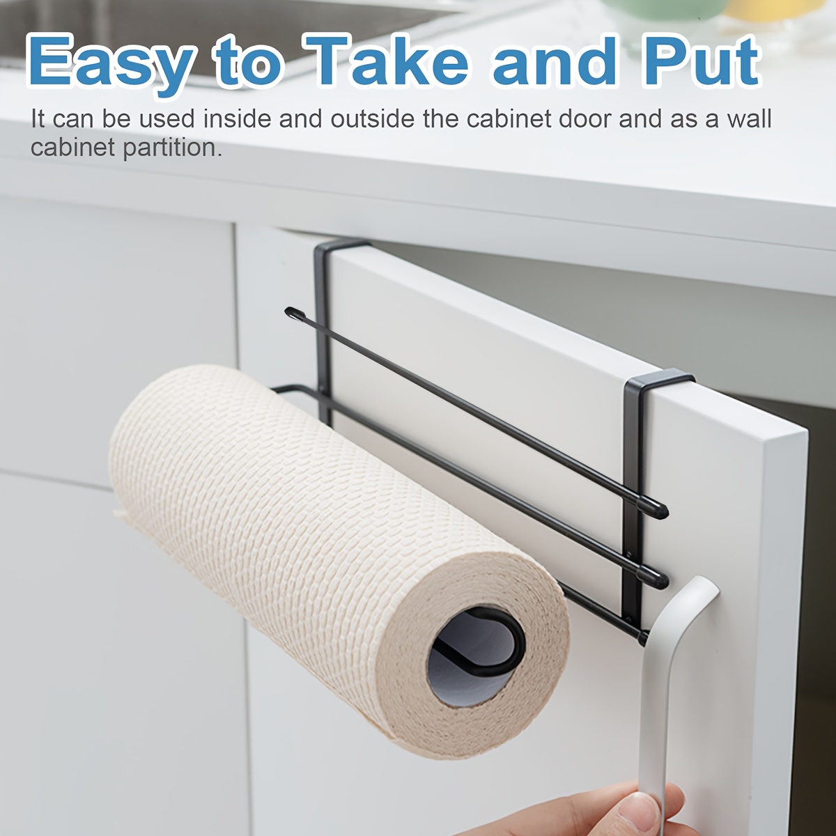kitchen roll holder sold on Temu United States