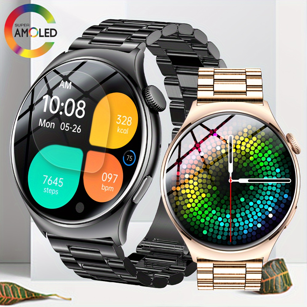 Fitness Activity For Women Men 1 1 Amoled Color Display Smart 