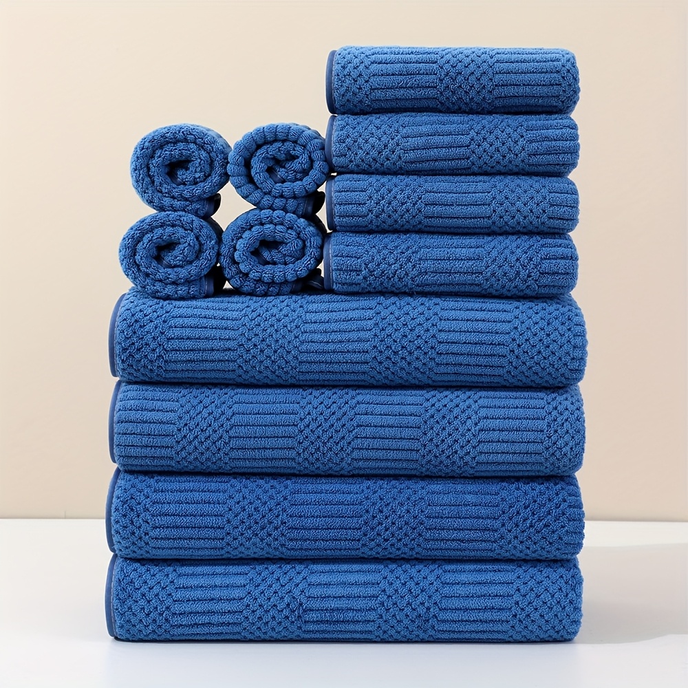 

A Set Of 12 Quick-drying, Lightweight, Absorbent Towels That Are Breathable, Fibers, Soft And Comfortable, Suitable For Uses As Gym, Bathroom, Shower, Sports, And Yoga.