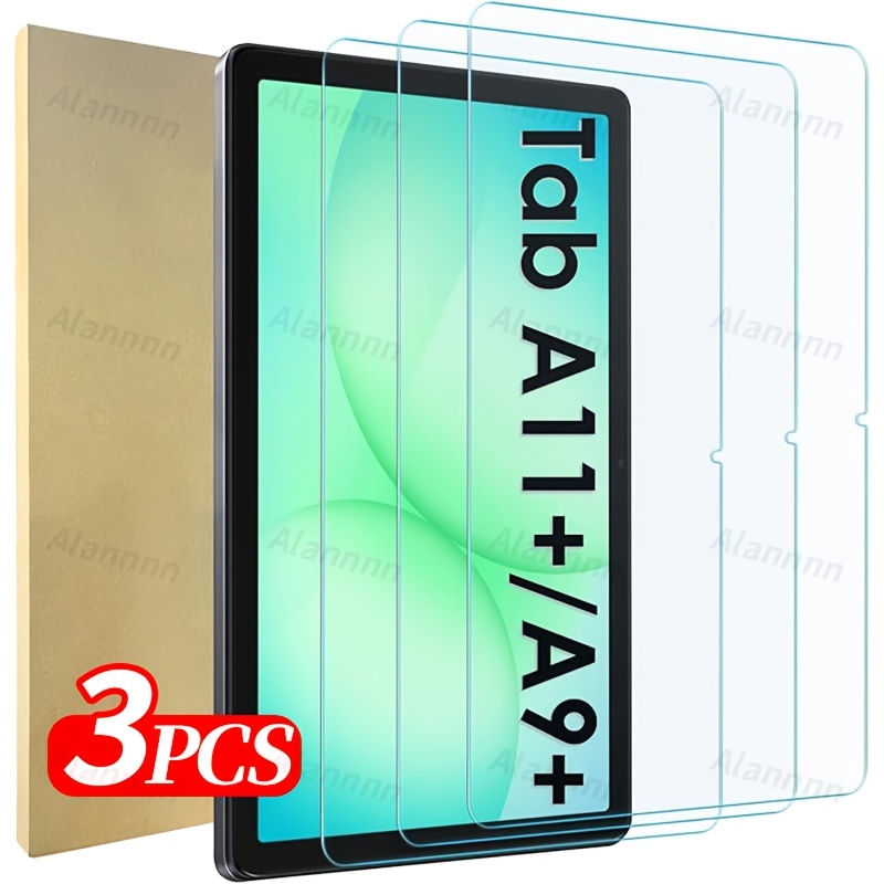 E-shop 3er-Pack Gehärtetes Glas Display-Schutzfolie, Kompatibel mit for A9 Plus/A11 Plus/A9+/A11+ 11 Zoll, 9H Härte, HD Klar, Kratzfest, Blasenfrei,