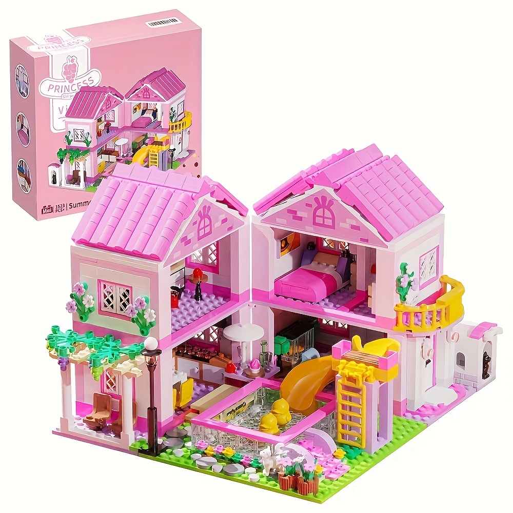 

Friends House Building Sets, Building Blocks Toy, At Home Building Toys, 1523 Pieces Mini Bricks