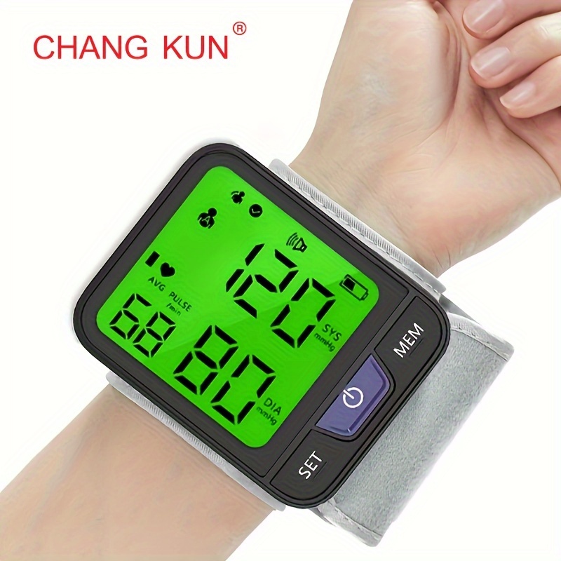     wrist   with voice large tricolor display digital automatic cuff carrying case included batteries not included Product details 0