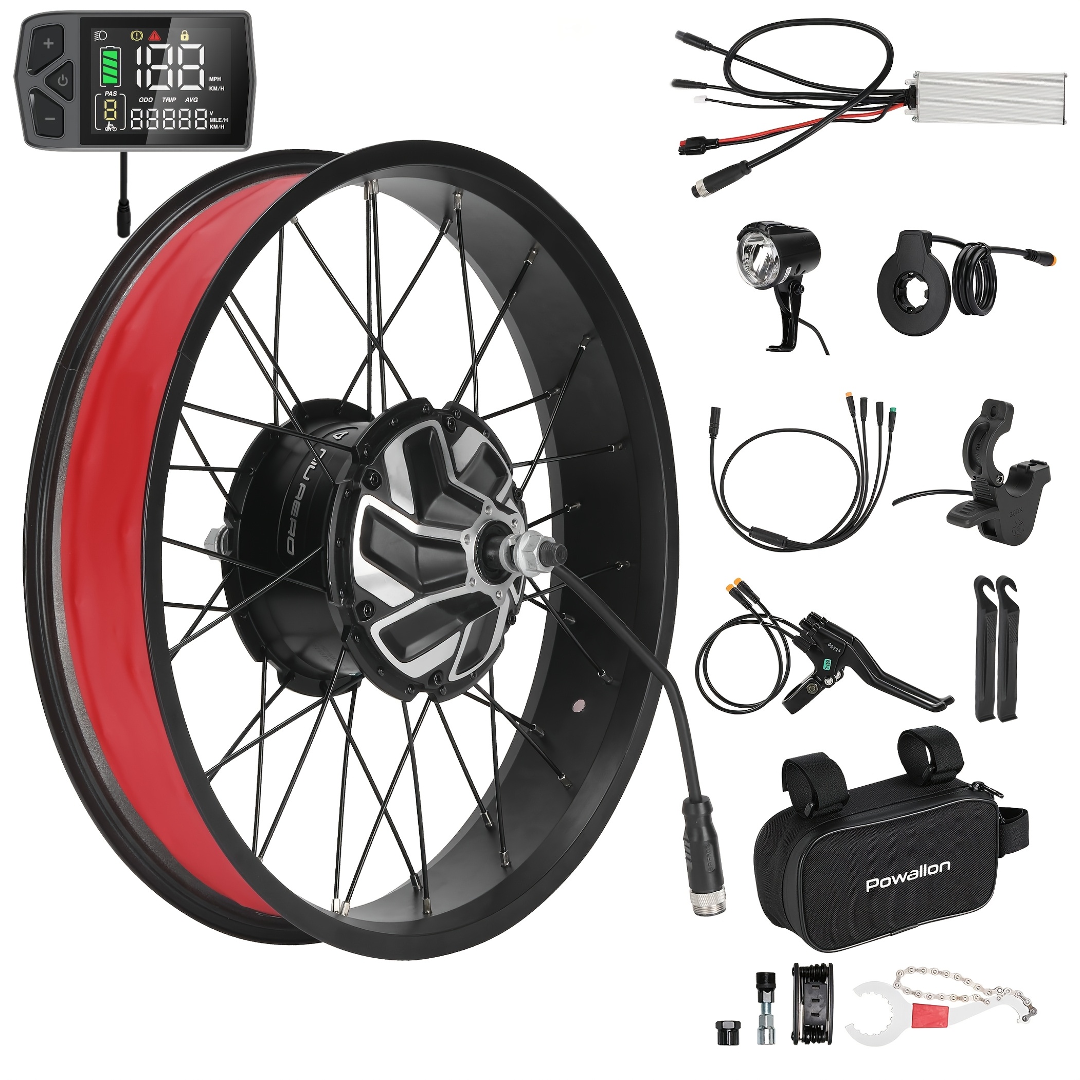Rear Hub 48v 500w Hub Motor Kit Rear Hub Motor Kit 500w Electric