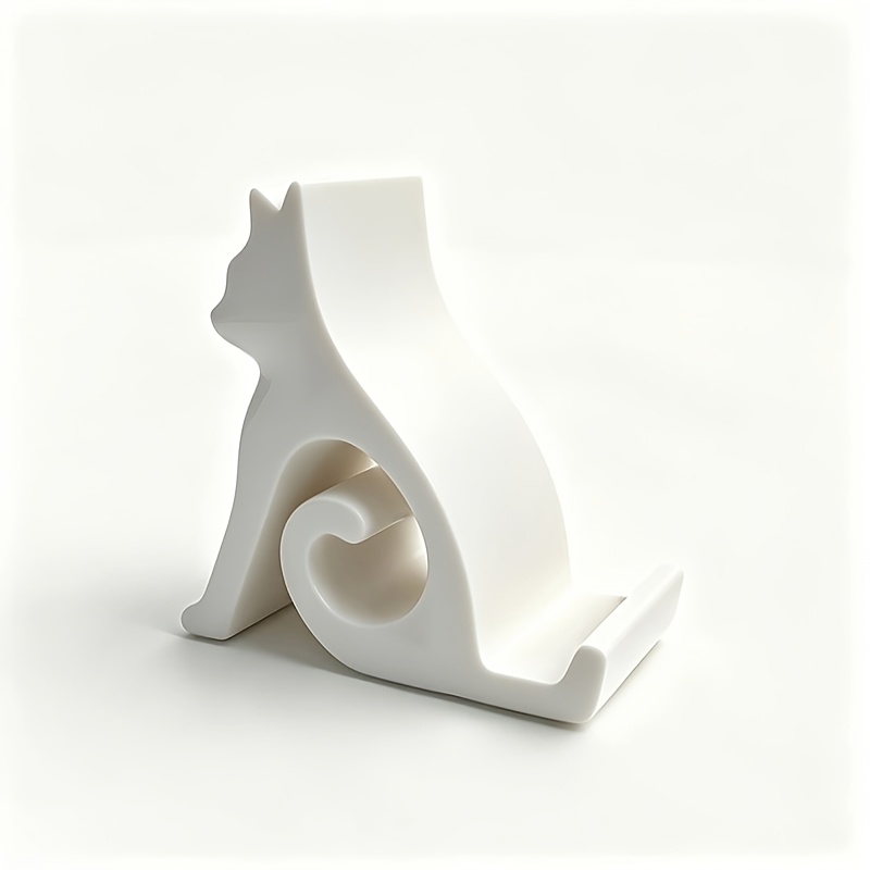 TEMU 1 support de téléphone, universel pour téléphones et , pour lit, bureau, voiture, design chaton , vidéo , pour des animaux, support de téléphone