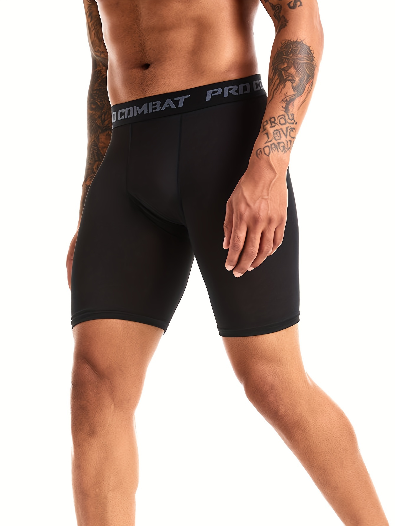 TELALEO 5/6 Pack Compression Shorts Men Spandex Sport Shorts Athletic  Workout Running Performance Baselayer Underwear : : Clothing,  Shoes 
