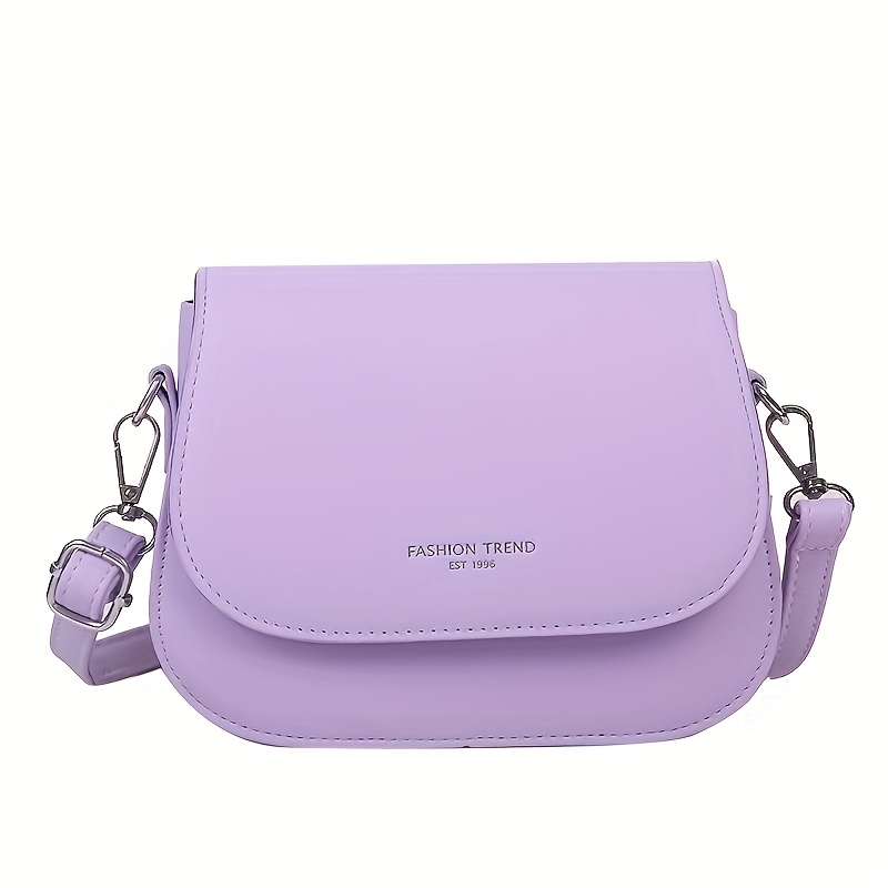 Bolso de Hombro para Mujer Primavera - Bolso Bandolera de Cuero Sintético Elegante, disponible en colores sólidos como blanco, , beige, azul claro, etc., diseño cuadrado sencillo con correa ajustable, adecuado para uso diario, novedoso clip de cuero sintético, se puede personalizar el nombre y logotipo