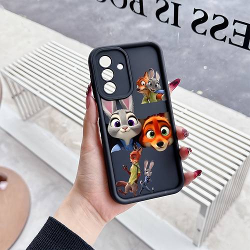 Phone Case: Hot New Movie Zootopia 2 Phone Case Suitable for Samsung Galaxy S26 S25 S24 A26 A36 A17 A07 A55 A35 A06 A05 A14 A24 A34 A54 A16 A05S A25 A15 A23 A33 A53 A73 A13 A04E A04 S23 S22 S21 S20 FE Ultra Plus 4G 5G Anti Fall Soft TPU Back Cover