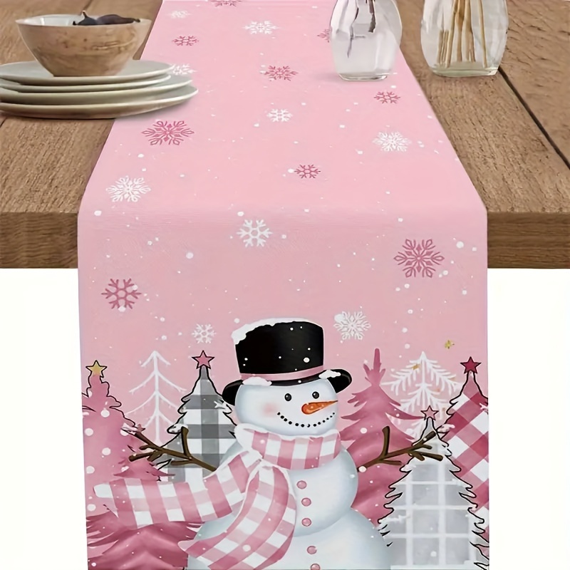 

Table Snowman & Christmas Tree - For Dining & , Christmas Decor