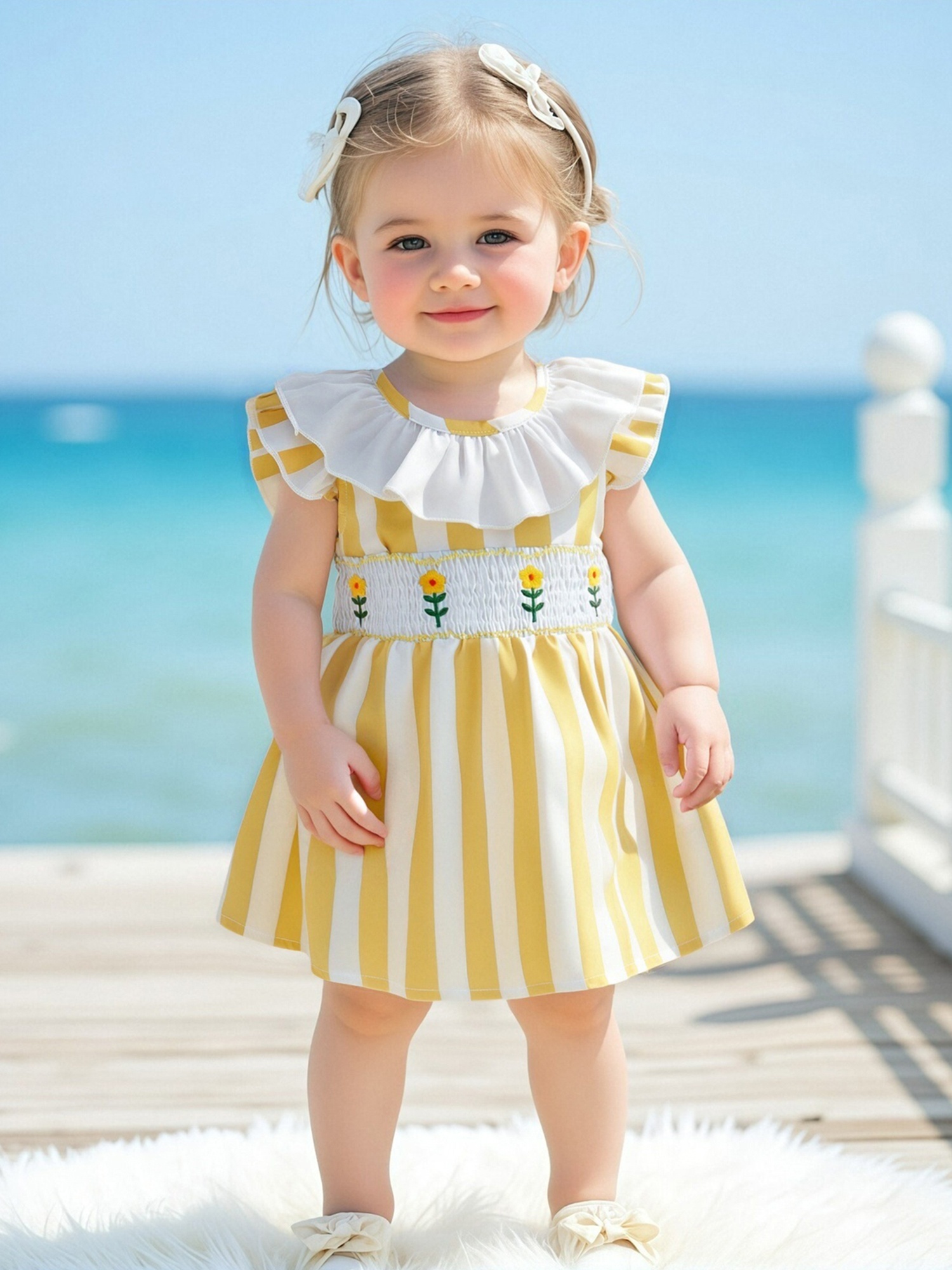 black birthday dinner dress Girl's Birthday Girl Smocked Dress in Pink size 12M