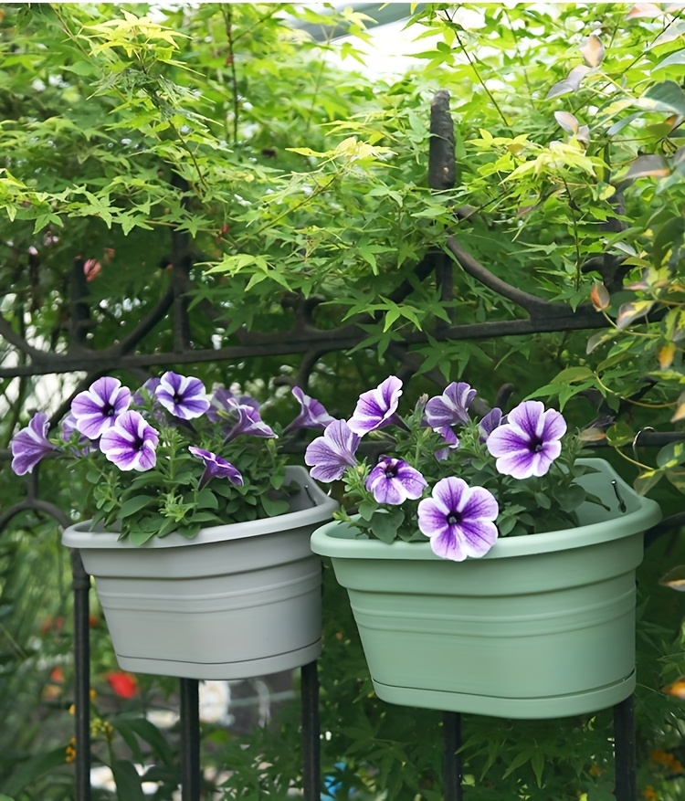 6pcs large wall hanging flower pots 12 inch hanging plant - Temu