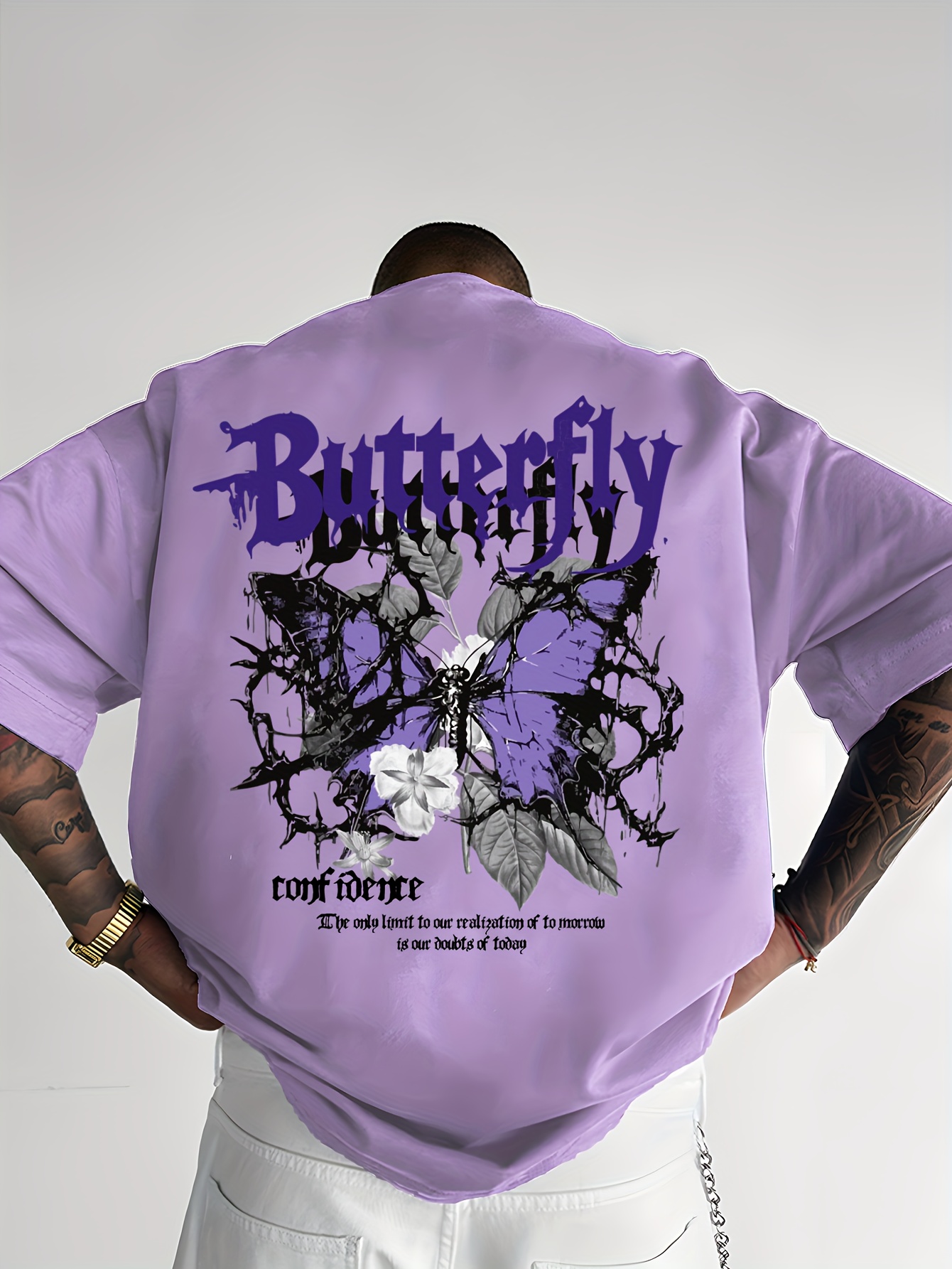 mens y2k purple graphic t shirt oversized relaxed - Temu