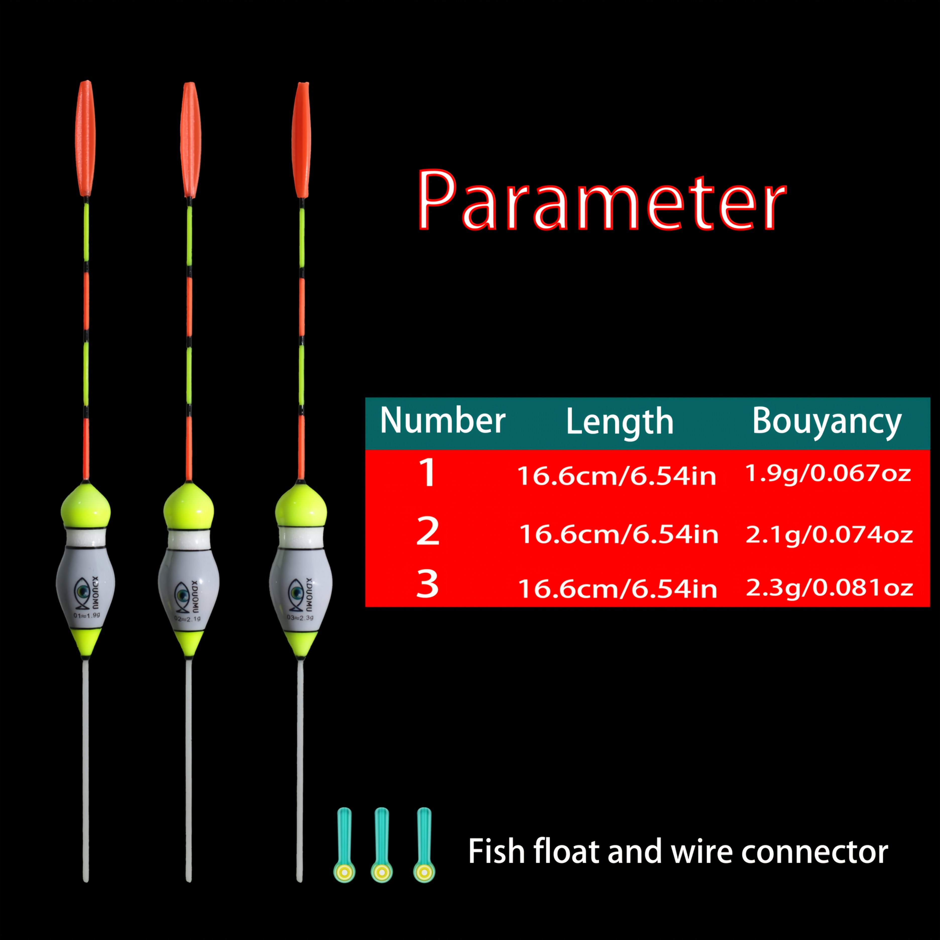 3 Thick And Sensitive Shallow Water Fishing Floats, Designed For Catching Carp, Featuring A Short Nano Design, Without Battery