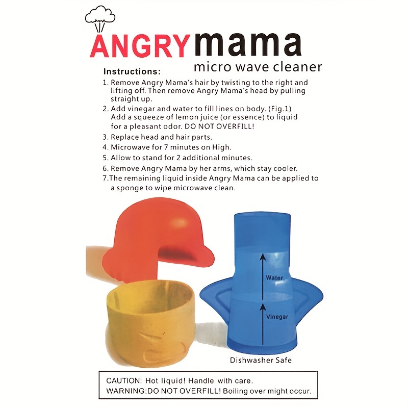 Angry Mama': el limpiador de microondas que lo está petando
