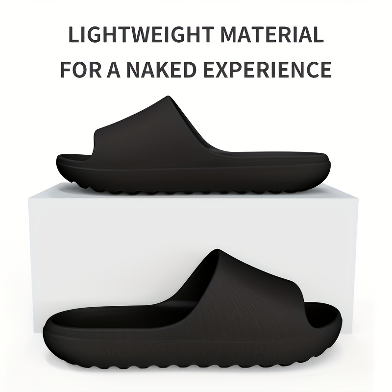 Image of 4color Men's And Women's Home Slippers, Suitable For Outdoor Wear, Casual Sports Slippers
