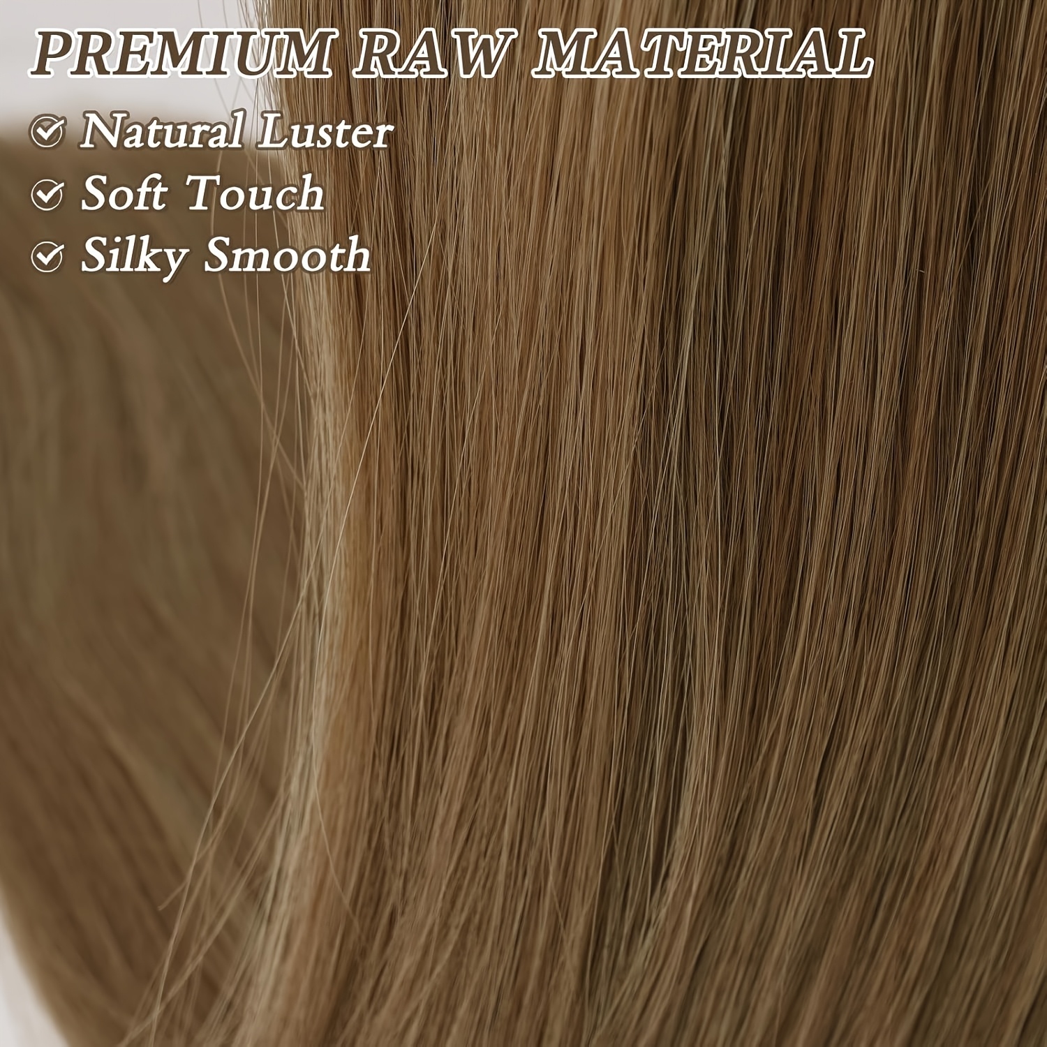   brown ponytail extension 34 inch long straight drawstring ponytail hair extensions synthetic clip in pony tails hairpieces   straight ponytail for women girls daily details 4