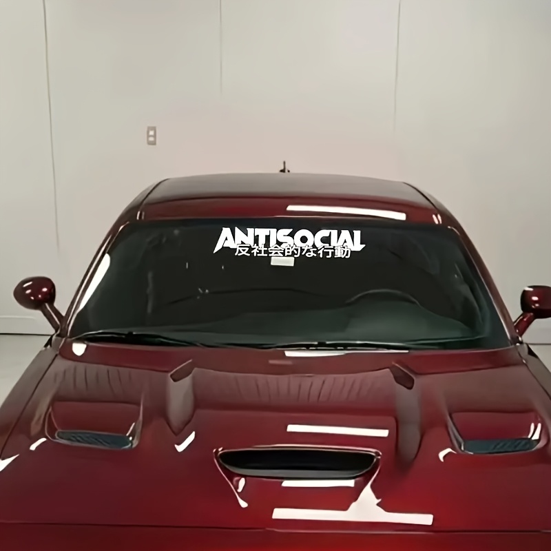 Disobedient - Adesivo In Vinile Con Scritta Giapponese - Foto 3