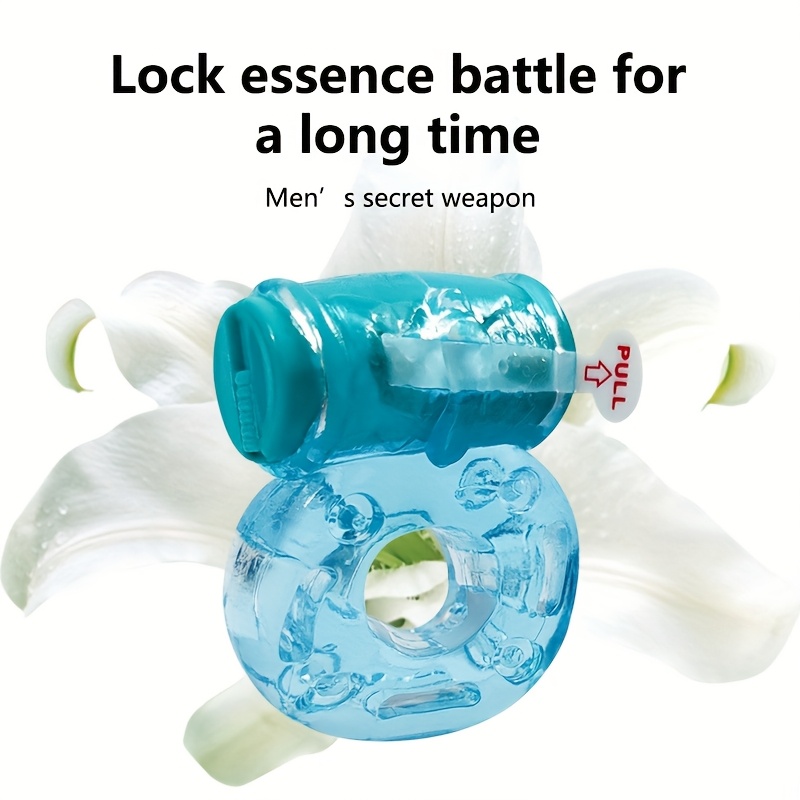 Portable Dual Vibration Rooster Ring for Men and Couples - Enhances Stamina and Pleasure, Battery Powered, Hand Washable, Bedroom Accessory, Sexual Wellness Product, Discreet Design, Sleek Pleasure Ring, Bodysafe Material, Vibrating Ring, Pleasure