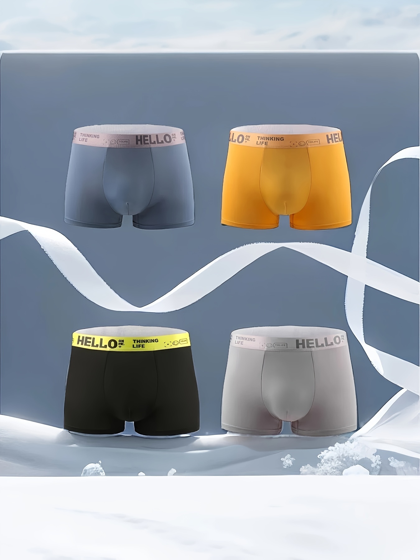 Mens Boxer Shorts Antibacterial Ice Silk Underwear - Silk Underwear Men -  Style Review