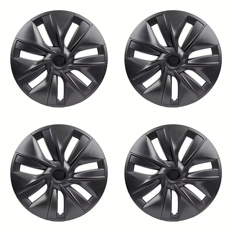 TEMU Suitable For For 2020-2024, 4pcs Set Of 19-inch Wheel Covers, Covers, Rim Protectors, For Accessories