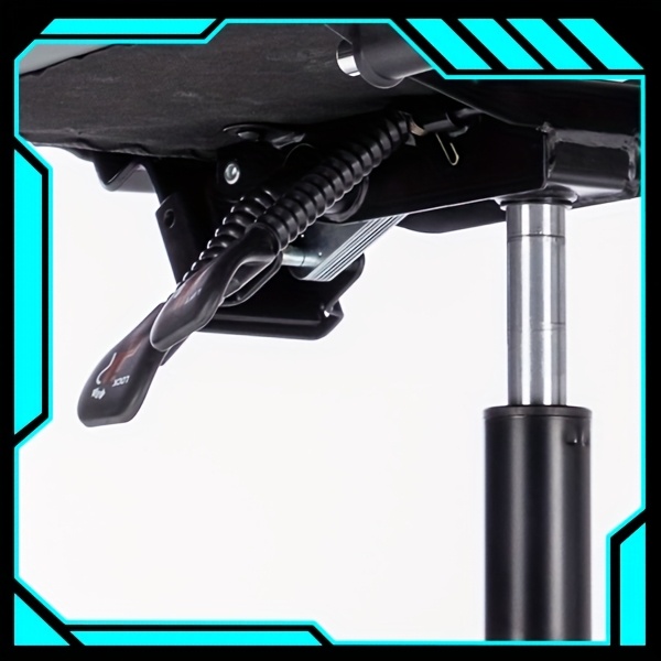 Andyou Gamingstoel met Voetenbankje, Ergonomisch Ontworpen, Gemaakt van Duurzaam PU Leer