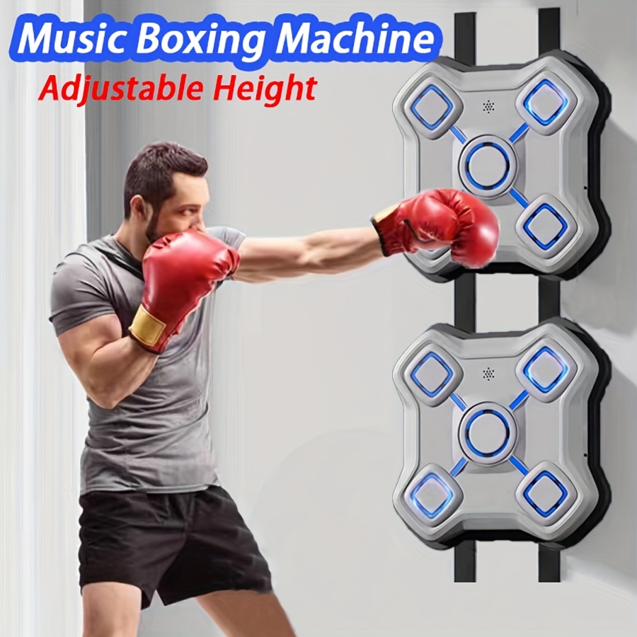 Máquina de boxeo musical, equipo de entrenamiento con instalación Simple,  máquina de boxeo musical ancha, duradera