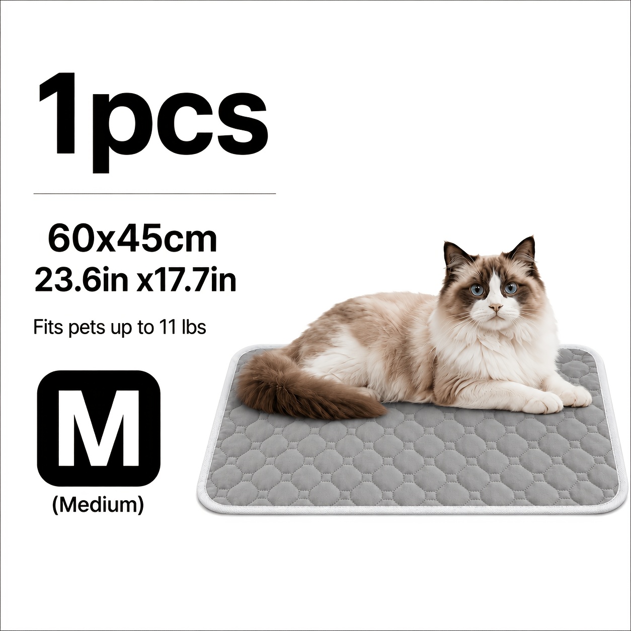 TEMU grand chien, coussin de glace d'été pour animaux de compagnie, lit rafraîchissant, tissu absorbant la transpiration, lit en filet respirant,
