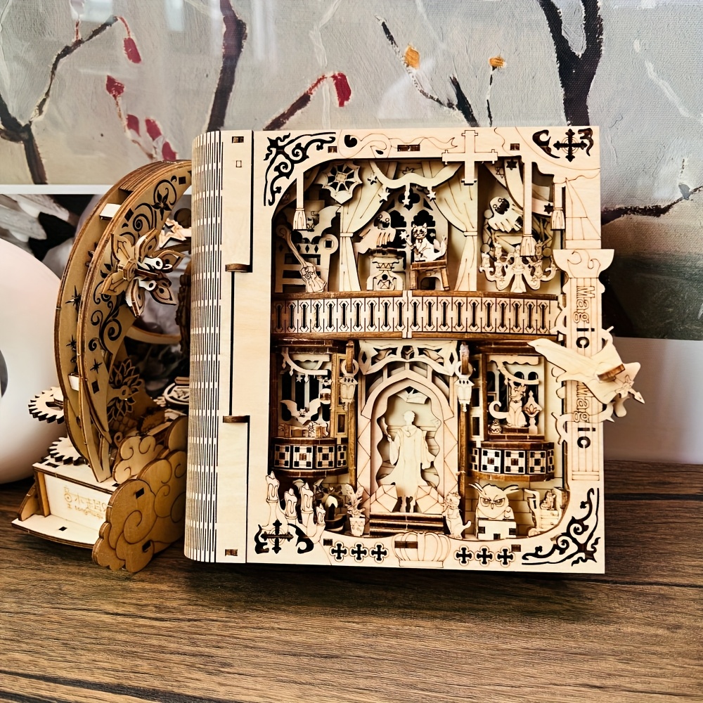3d vintage puzzle wooden model building - Temu Mauritius