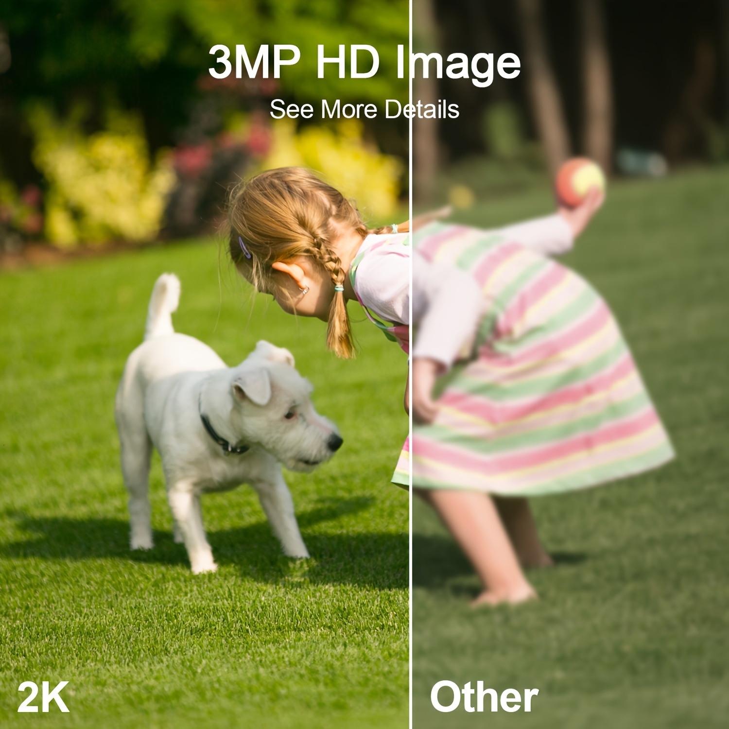 ANRAN 2K Caméras de Sécurité Sans Fil Extérieures, Détection de Mouvement IA & Vision Nocturne Couleur, Caméras de Sécurité Domestique, Audio Bidirectionnel, Alarme Sirene avec Projecteur, Alimentées par Batterie, Supporte Exclusivement le Stockage Cloud